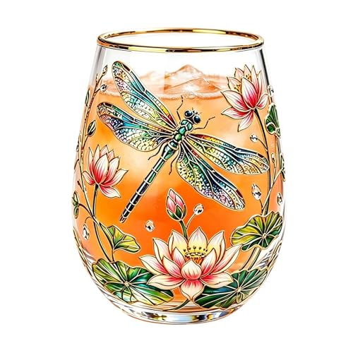 Zqieuur Taza De Vidrio Para Té - Vaso de agua transparente 415 ml,Vaso Para Té - Cafetería Hogar Cerveza Cumpleaños Boda Whisky Cocina Bar Oficina San Valentín Leche Batidos Bebida