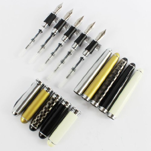 5 pezzi Jinhao X750 penna stilografica in diversi