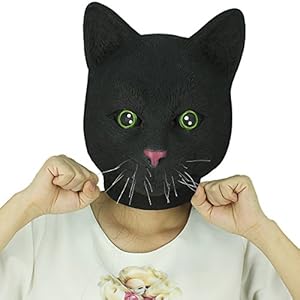 CUSFULL Novedad De Lujo De L¨¢tex de Caucho Espeluznante Divertido Cabeza M¨¢scara Halloween Disfraces Disfraz Fiesta Decoraciones