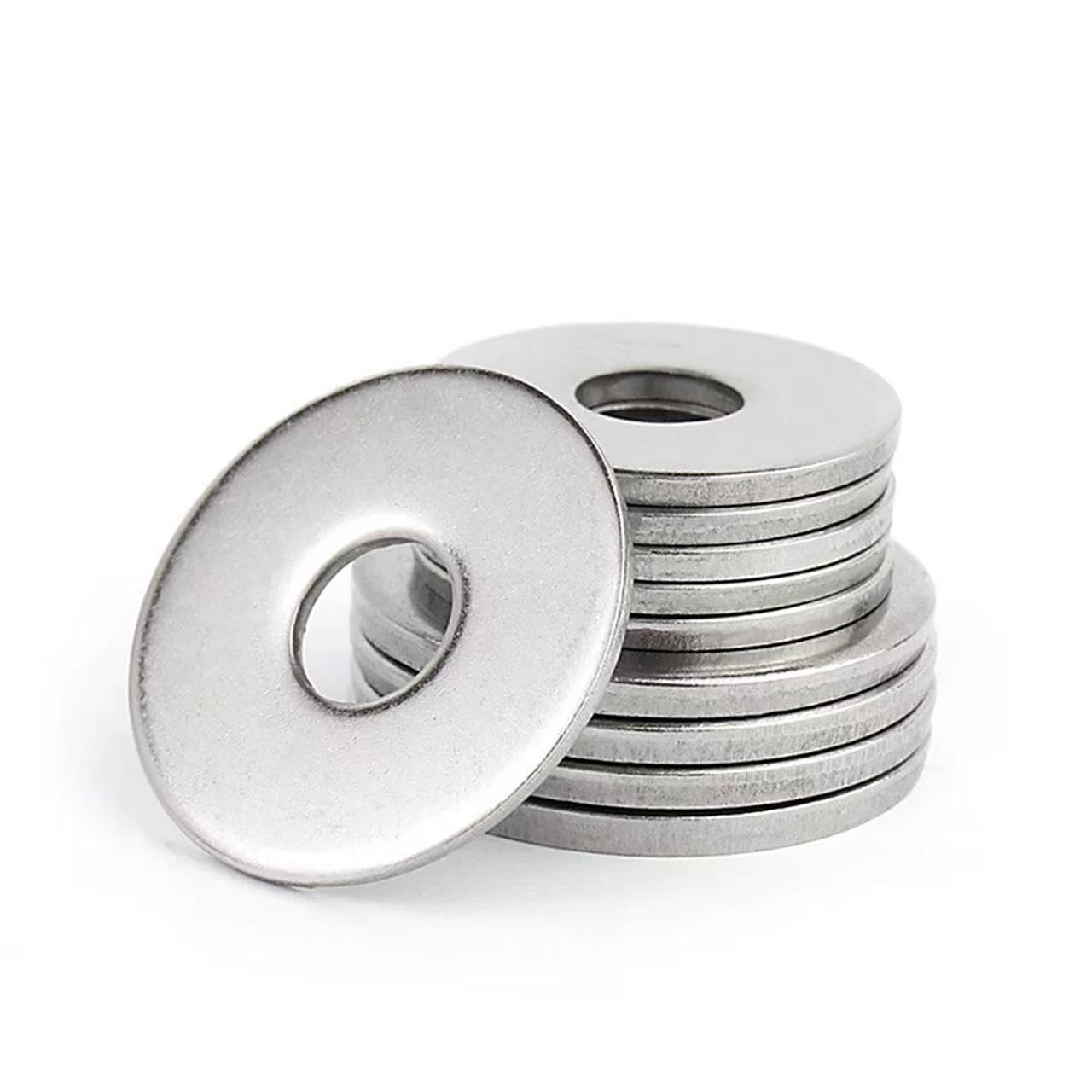 Rondelles plates extra larges inox 316 M5-M20 pour marine et fixation (50,M10)