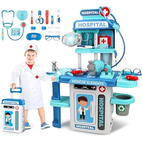 deAO Doctor Set with Realistic Features Cover