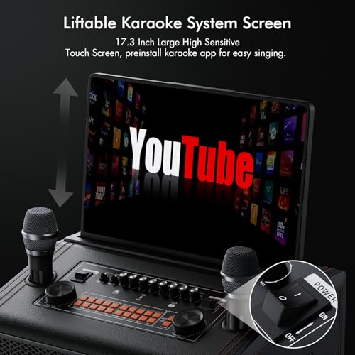 High Power Karaoke Machine with Display