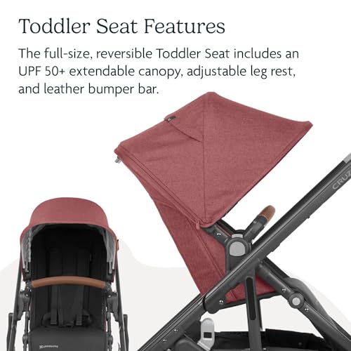 image for UPPAbaby Cruz V2 Stroller/Full-Featured Stroller with Travel System Ca