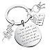 FUSTMW Realtor Gifts Keychain Real Estate Broker Gift Real Estate Agent Keychain (silver)