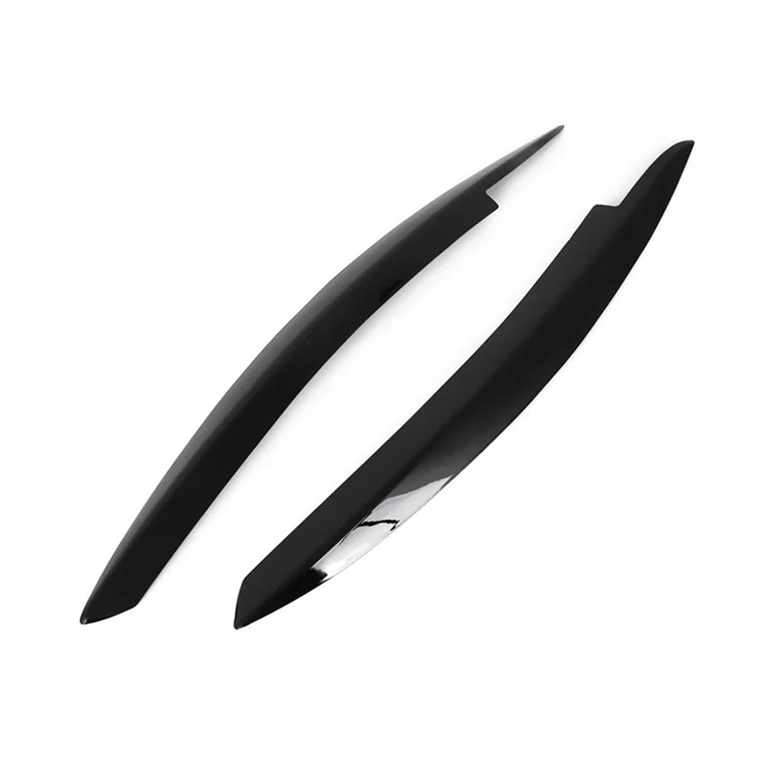 2 piezas de cubierta de párpados de faros delanteros, moldura de cejas for VW Golf 6 MK6 2008-2012, lámpara de faro delantero, accesorios for coche Cejas de faros