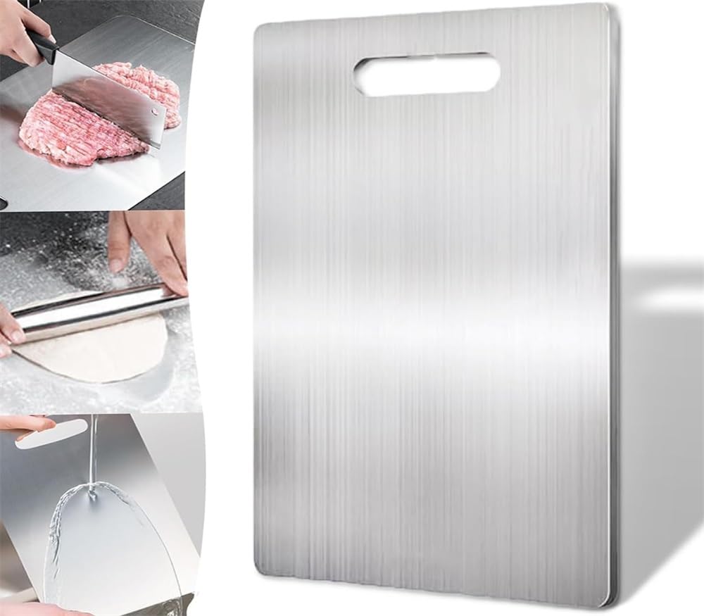 Planche à découper en titane grande taille lave-vaisselle pour viande et pain