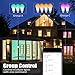 Wixann 9W Smart Wi-Fi Light Bulbs, Compatible with Alexa & Google Home Assistant Siri Shortcut (No Hub Required) A19, E26, 80W Equivalent Dimmable RGBCW Color Changing LED Bulb Decoration, 3 Pack