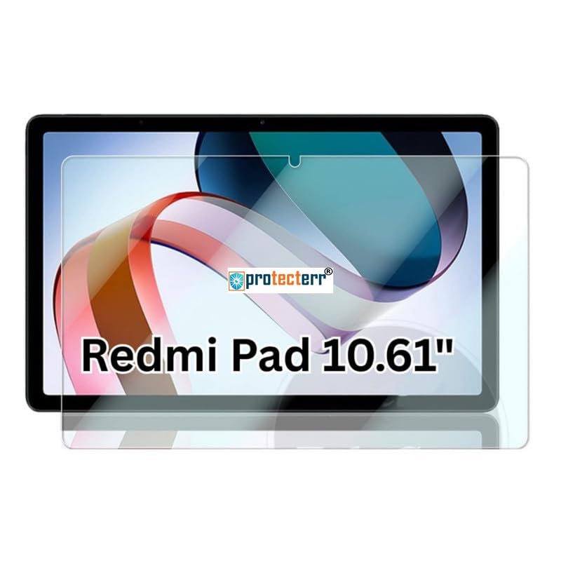 Image of Unbreakable Screen Protector Guard for Redmi Pad 10.61 inch Tablet, |1 Pack| 9H Flexible PET Film, HD Clear, Anti-Scratch, Bubble-Free (Not a Tempered Glass)