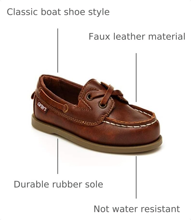 Image of Carter's Boy's Bauk Dress Shoes