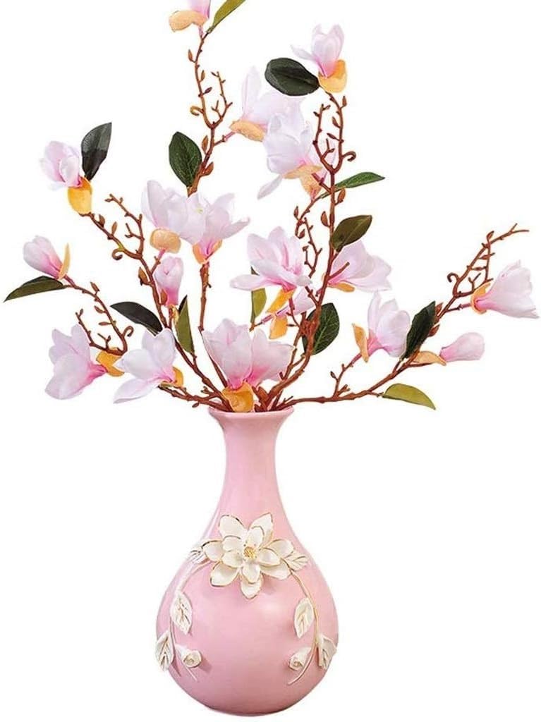 Vase pupitre en céramique blanche et pot de fleurs minimaliste