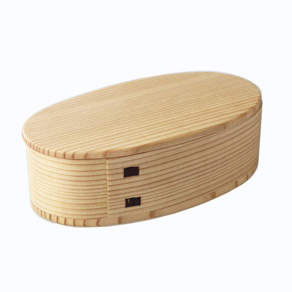 Amazon｜秋田大館 りょうび庵 曲げわっぱ いろは弁当（い）480ml｜弁当