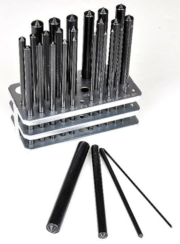 HHIP 8600-0041 Transferloche-Set, 28-teilig, 3/32 Zoll - 1/2 Zoll