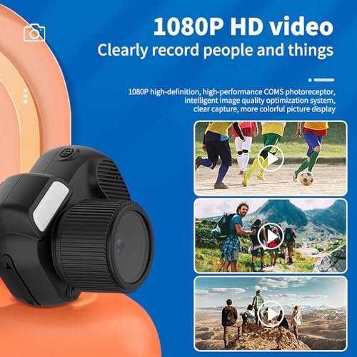 Cámara digital para niños 1080P HD pantalla 0.96 pulg miniatura 3