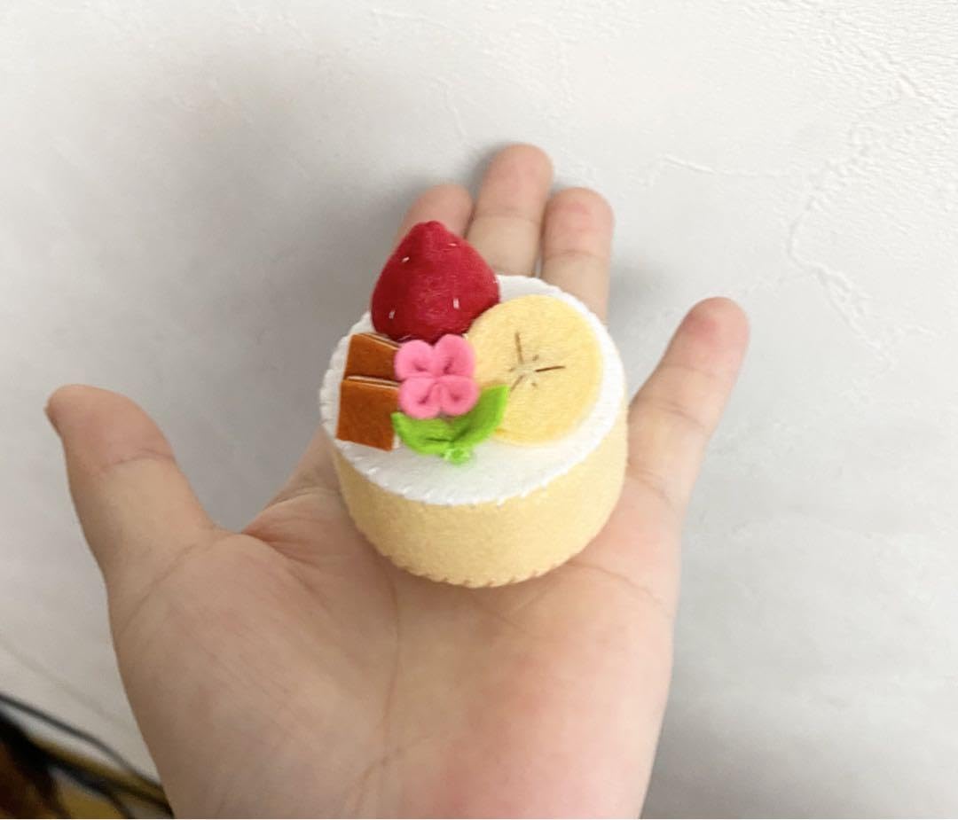 Amazon.co.jp: フェルトケーキ おままごと 11個 : おもちゃ