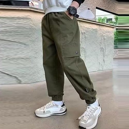 Boys Activewear Summer Casual Cargo Pants Comfortable Loose Fit Trousers Ideal for Sports and Outdoor Activities3