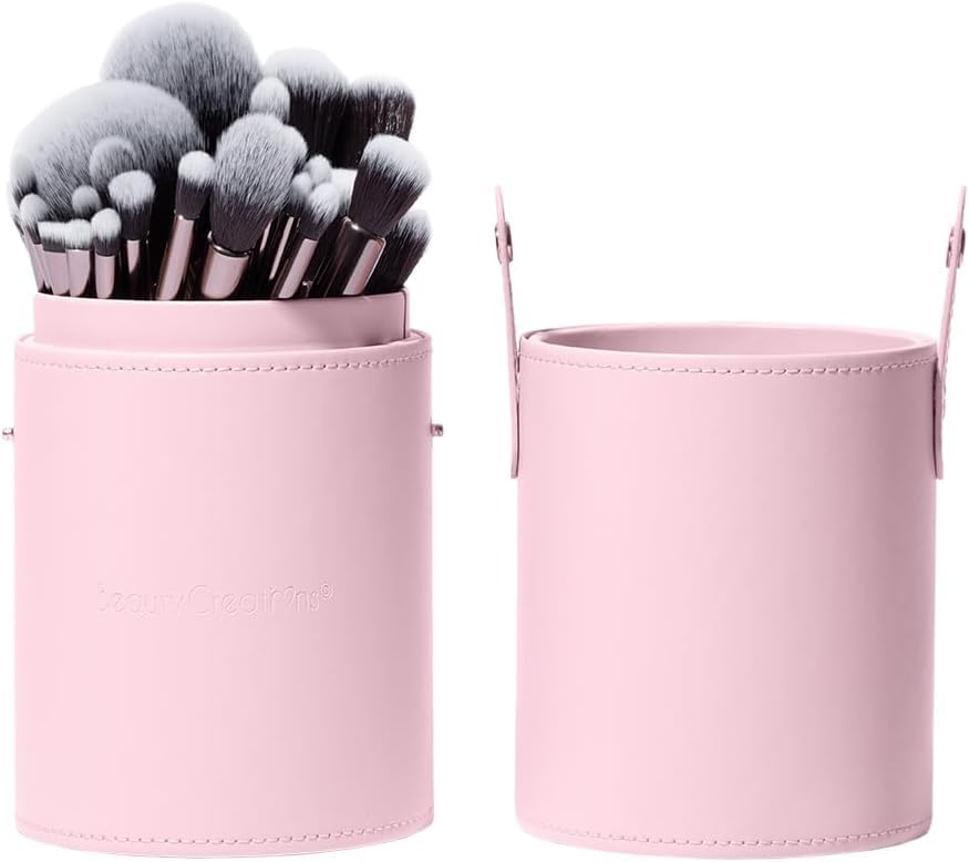Imagen del producto: Beauty Creations Set De Brochas Pretty And Perfect 24 Piezas Con Estuche Color Rosa