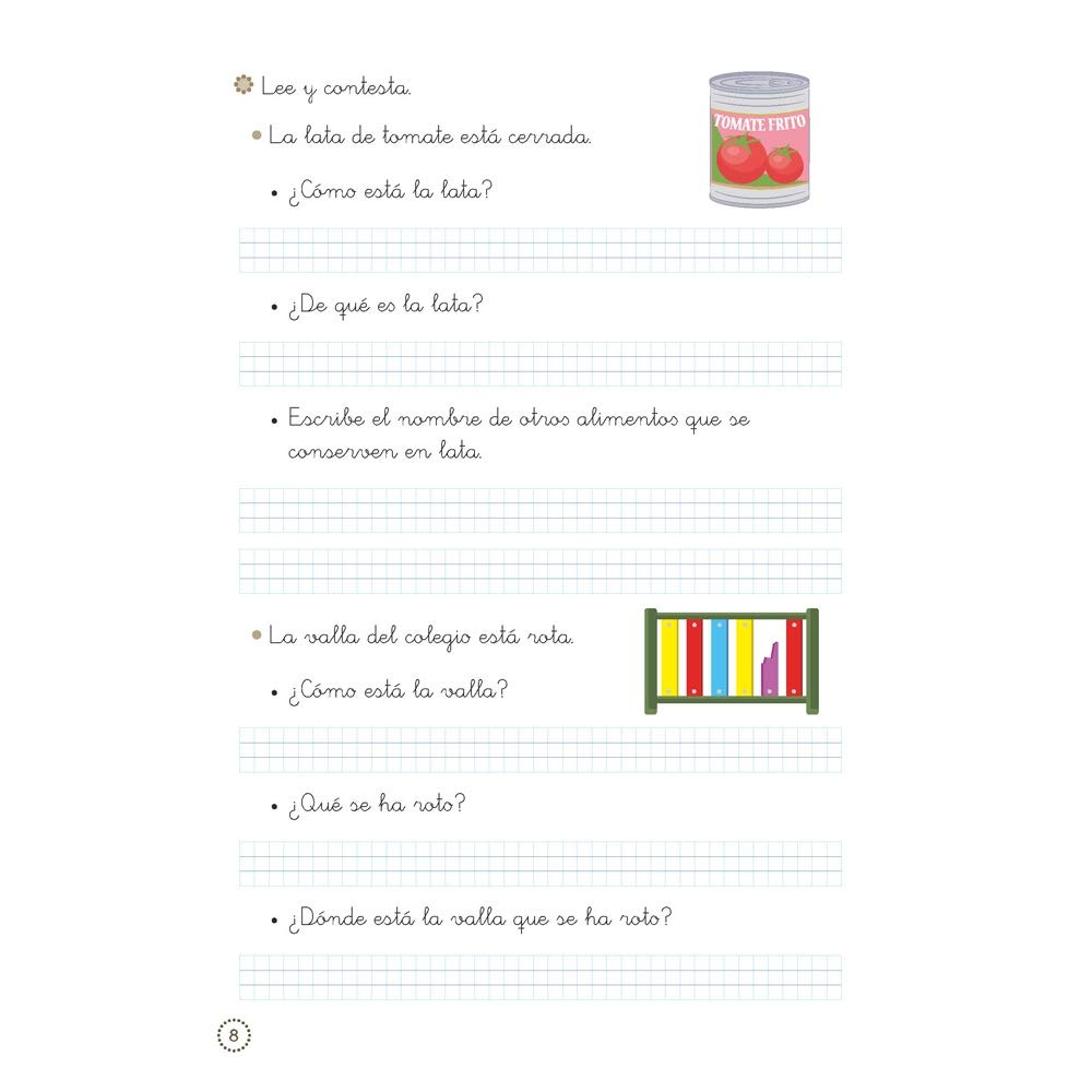 Pack Lecturas Comprensivas 1º Educación Primaria: Cuaderno 4, 5 y 6 Mejora Comprensión Lectora