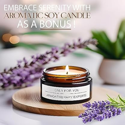 Eros Cologne for Man | 3.4 Oz EDT Spray Gift Set with Lavender Soy Candle (5 ml), Car Air Fresheners, and Empty Travel Perfume Atomizer perfect kit for Men & Boys - Image 7