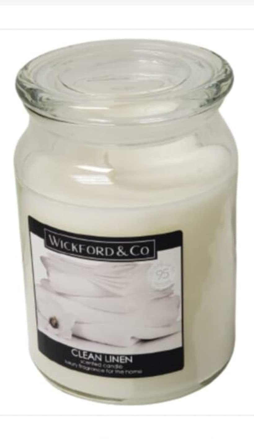 Primark Clean Linen Wickford & Co Scented Candle - Jar