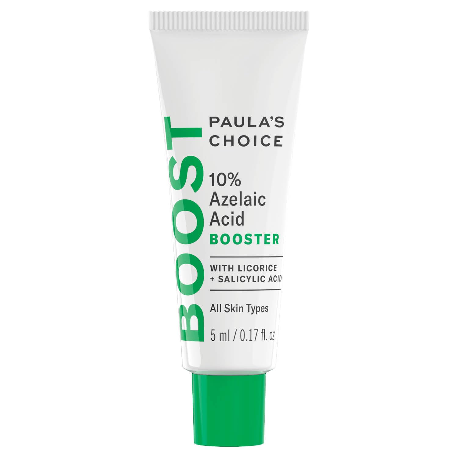  Paula's Choice Booster 10% Azelaic Acid - Tratta il volto - Combattente dei brufoli e punti scuri - Riluce la pelle - I