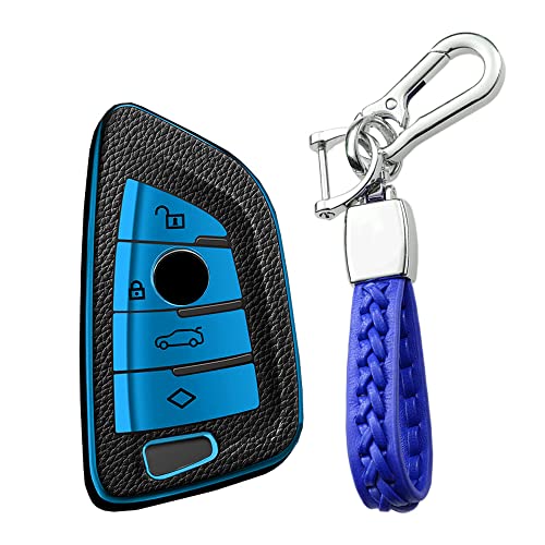 KUNIO BMW��p �L�[�z���_�[ �L�[�P�[�X �A�N�Z�T���[ ��G�肢�� 1 2 3 4 5 6 7 �V���[�Y X3 X4 M5 M6 Z4 F45 F46 218i 220i �ȂǂɓK�p �C���e���W�F���g�L�[ �M�t�g �h�� TPU �V���R�� ���� 4�{