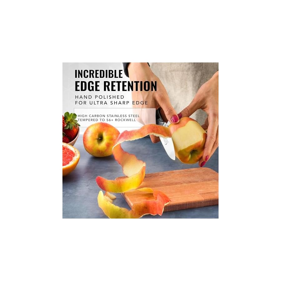 Cutluxe-Chef-Knife-Set-7-PCS-Professional-Chefs-Knife-Set--Razor-Sharp-German-Steel-Full-Tang-Ergonomic-Handles--Artisan-Series Cutluxe Chef Knife Set, 7 PCS Professional Chef's Knife Set – Razor Sharp German Steel, Full Tang, Ergonomic Handles – Artisan Series