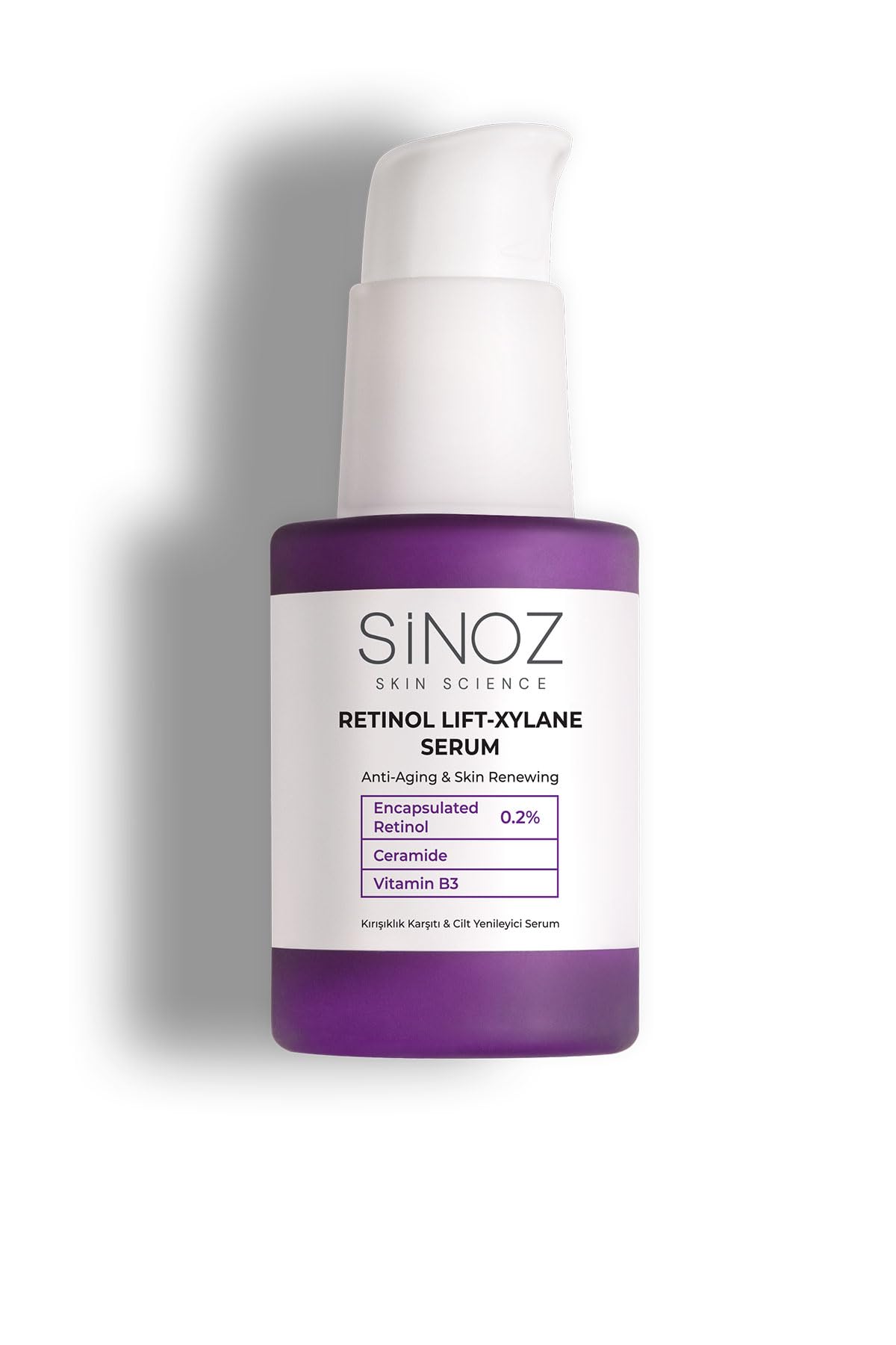 Amazon.com: Sinoz Retinol Lift-Xylane Anti-Wrinkle & Skin Renewal