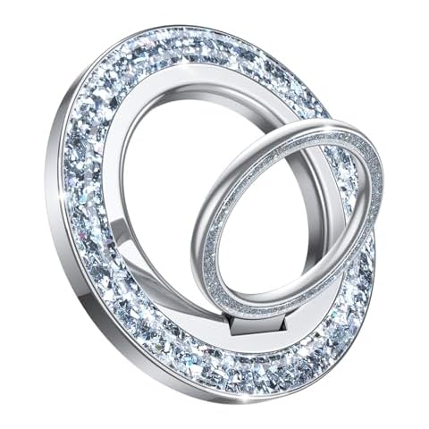 Lamicall Bling Magnetic Phone Ring Holder Cover