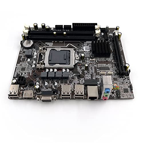 Loweo H55 Moderkort LGA1156 med I3 530 CPU och Termisk Pasta