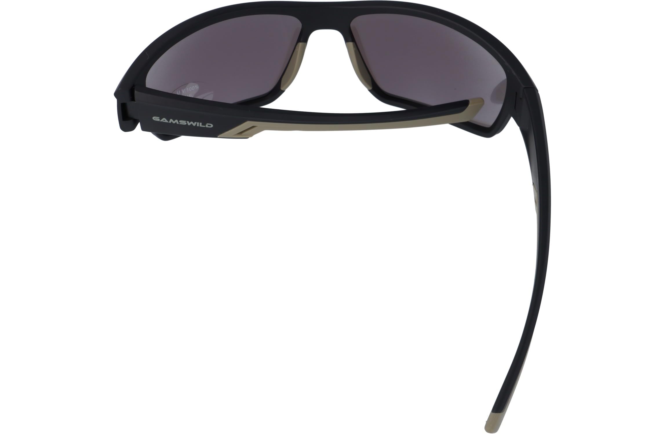 Gamswild WS7133 - Occhiali da sole sportivi da ciclismo, unisex, colore nero, blu, blu