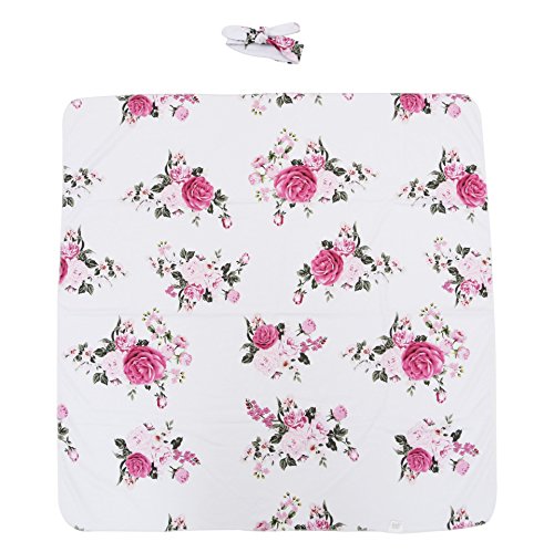 Newborn Baby Red Rose Sleeping Bag,Cloth Wrapped, with Kerchief,Bed Linings