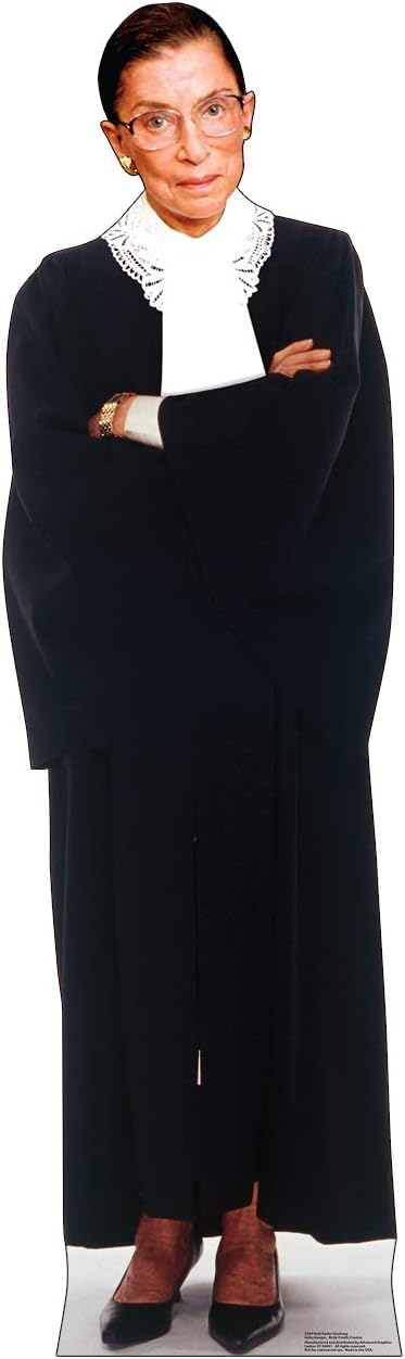Cardboard People Ruth Bader Ginsburg Life Size Cardboard Cutout Standup Ruth Bader Ginsburg One Size