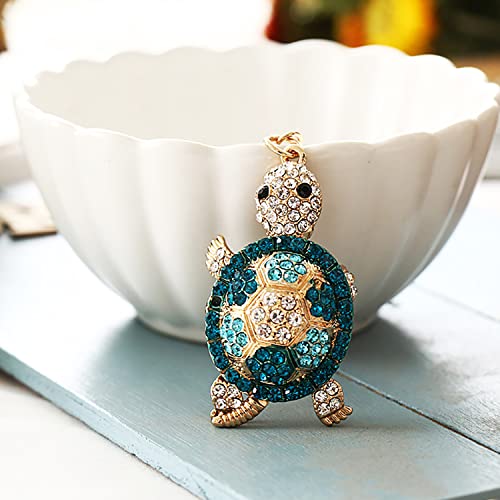 Keepdowin Key Chains Women Cute Keychains For Women Funny Anime Keychain For Her Sister Girl Birthday Gift Bag Wallet Accessories (Blue Tortoise) #TOP4