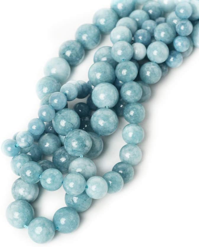 10mm Blue Chalcedony Round Loose Beads for Jewelry Making