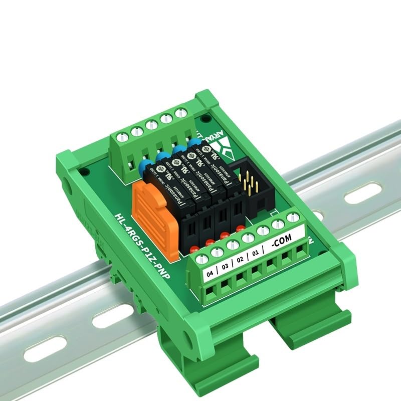 1 pz modulo relè a 4 canali scheda driver scheda amplificatore di uscita scheda modulo relè(5V,HL-4RGS-PIZ-PNP)
