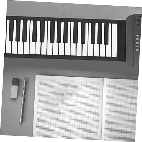 JOINPAYA 61 Rouleau De Piano Pianos Numériques Piano Numérique Piano Pour Enfants Piano à Clavier Pliant Piano Électronique Portatif Piano Portatif Clavier De Piano Gel De Silice Black - Les Beatles, Paul McCartney, John Lennon, RIngo Starr, George Harrison JOINPAYA 61 Rouleau De Piano Pianos Numériques Piano Numérique Piano Pour Enfants Piano à Clavier Pliant Piano Électronique Portatif Piano Portatif Clavier De Piano Gel De Silice Black – Image 5