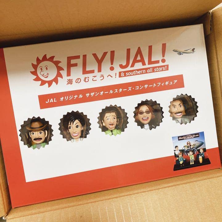 ☆彡 サザンオールスターズ JALオルジナルフィギュア