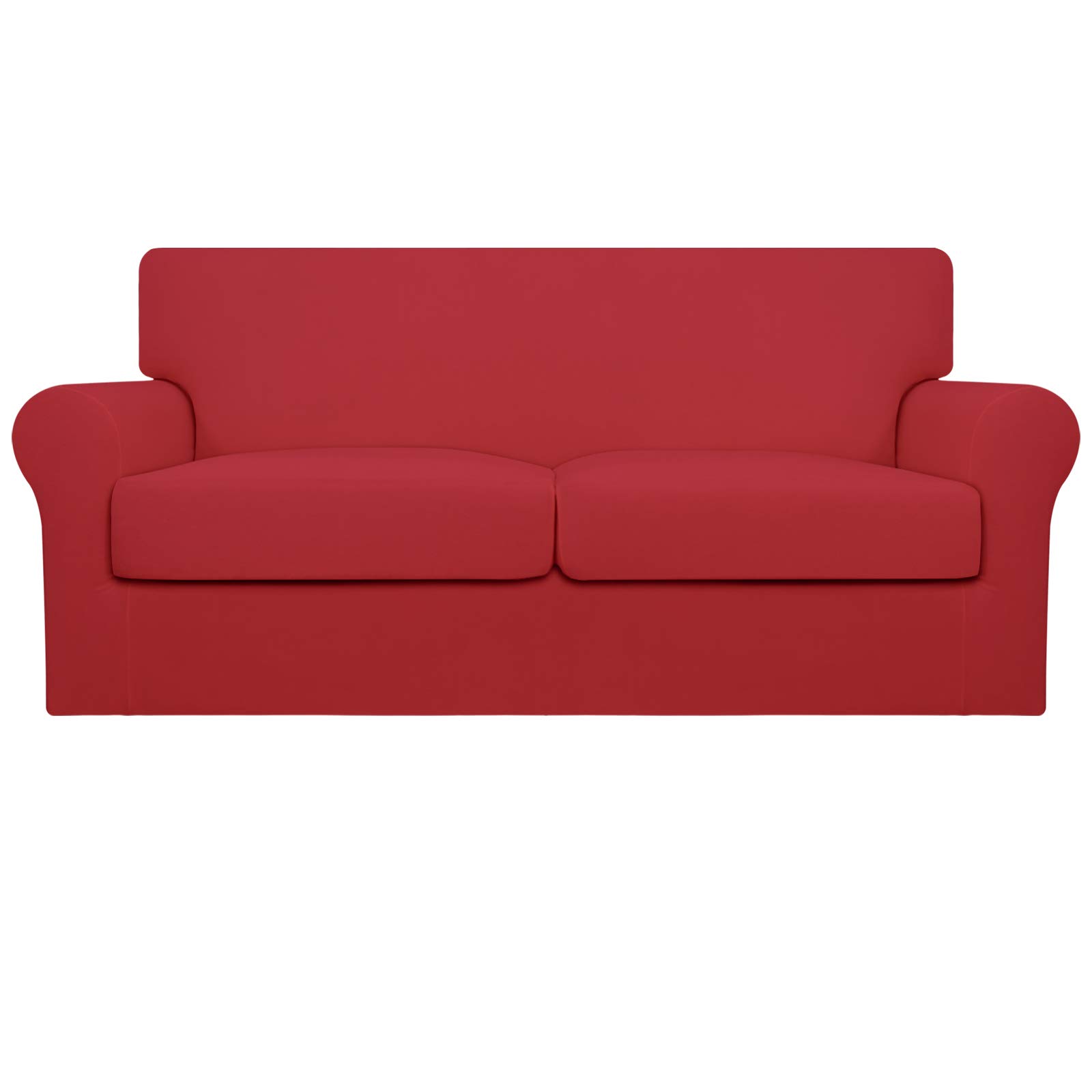 Easy-Going Stretch Oversized Loveseat Couch Cover for 2 Cushion Washable