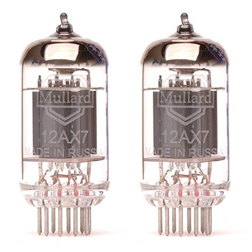 Pair of Mullard 12AX7 / ECC83 New Production Preamp Vacuum Tube