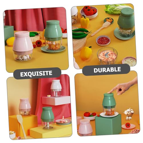 ibasenice Máquina De Suplemento Alimentar Para Bebê Picador De Carne Portátil Processador De Comida