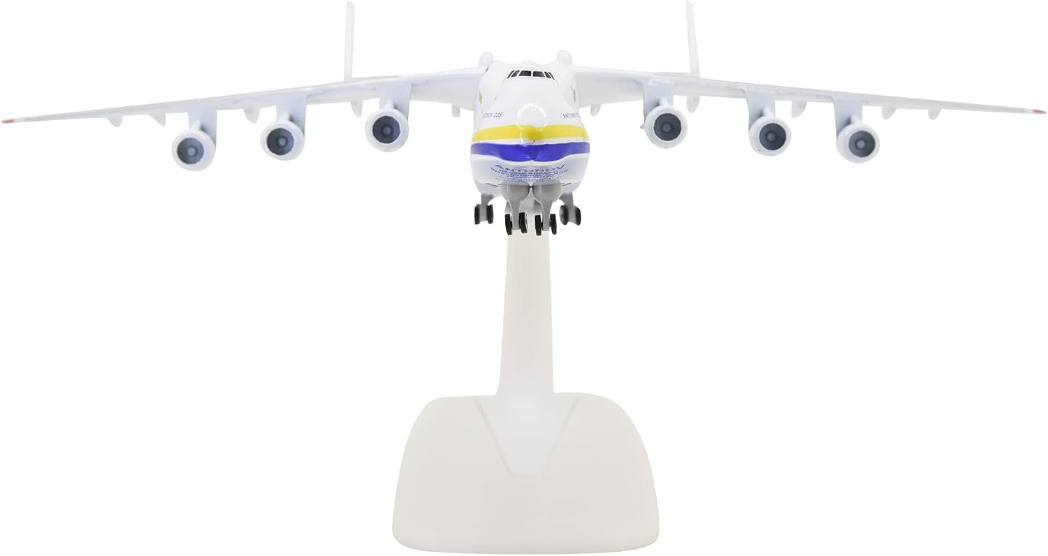 TANG DYNASTY 1:400 Antonov An-225 Mriya Large Transport Airplane Model,Diecast Plane,for Collecting and Gift,Home Office Home Decoration (Antonov Airlines)