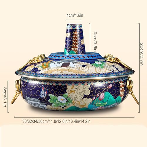 Olla Tradicional China de Cobre 36 cm miniatura 6