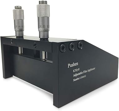 BAOSHISHAN KTQ-II Micrometer Adjustable Film Applicator Film Coater 55mm / 100mm / 150mm / 200mm KTQ-II/4200mm