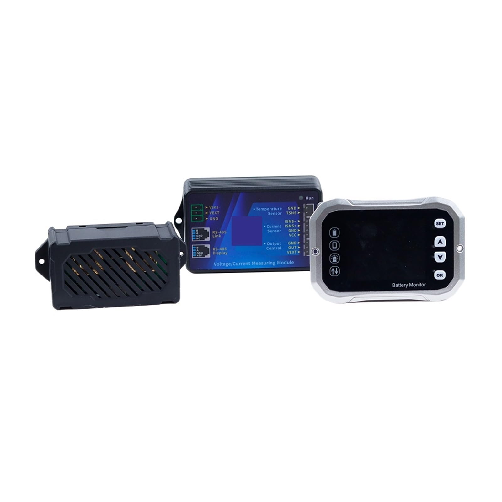 Monitor baterii Bluetooth KG140F DC 0-120 V 100 A 400 A Tester napięcia i prądu Wskaźnik pojemności(KG110F)
