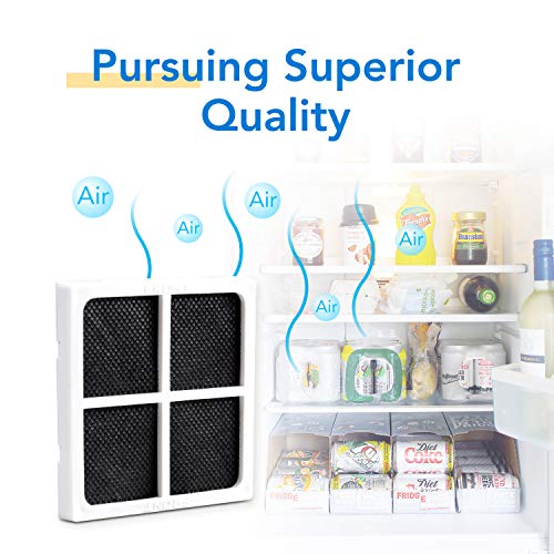 ICEPURE AF004 Refrigerator Air Filter Replacement for LG LT120F, Kenmore Elite 469918, ADQ73214402, ADQ73214404, 6PACK