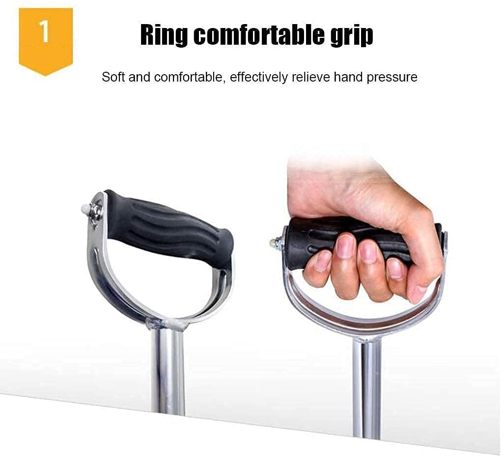 Bastón ligero y ajustable para equilibrar el equilibrio, muleta de aluminio para hombres y mujeres, bastón ortopédico ultra estable de Drive, accesorios para la atmósfera