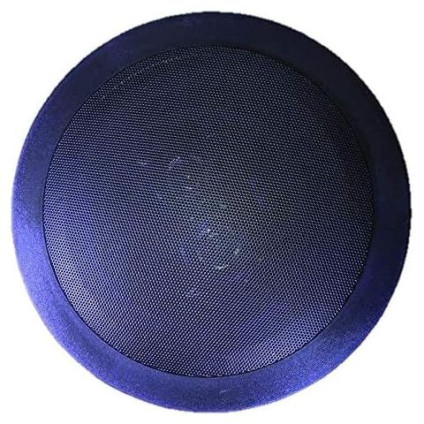 E-Audio Black Round Ceiling Wall Speaker Cover