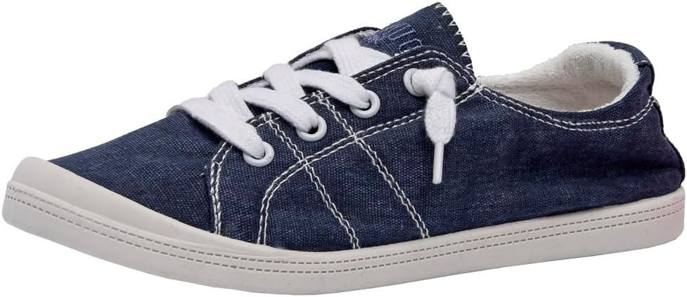 Dunes Sport Women's Reesa Canvas Sneaker - Image 9