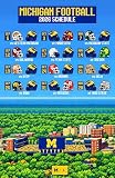 Michigan Football 2026 Season Schedule Poster, 13 x 19 Inches V3