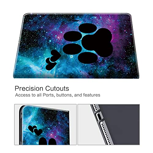 Case For All-New 6" Basic Kindle 11Th Generation (2022 Release) ,Slim Shockproof Pu Leather Stand Cover With Auto Sleep/Wake For Kindle 11Th E-Reader,Animals Dog Paws #TOP2